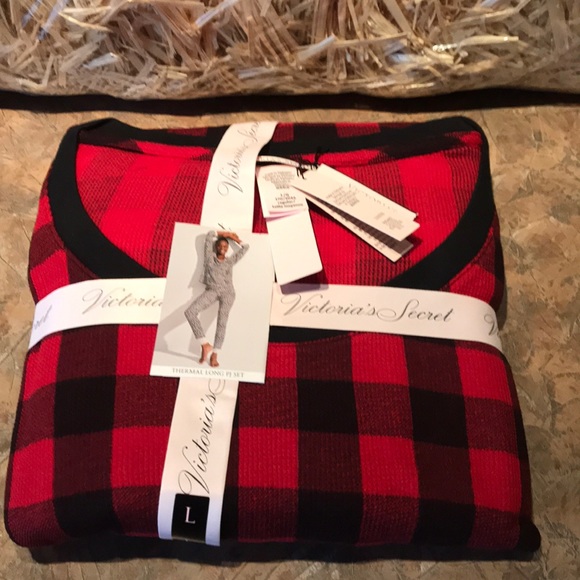 Victoria’s Secret thermal long pj set - Picture 1 of 9